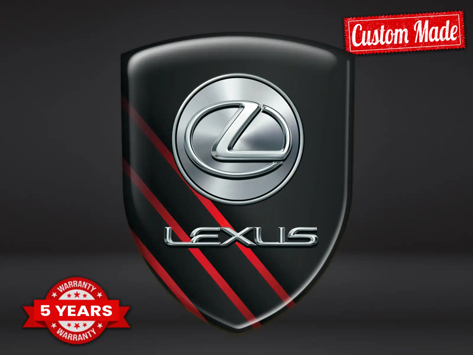 Lexus Insignias Máximo Estilo Resistente Pro Rendimiento